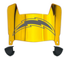 Los Angeles Chargers Retro Throwback Mini Football Helmet Shield Visor w/ Clips - PICK VISOR & LOGO COLOR
