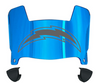 Los Angeles Chargers Retro Throwback Mini Football Helmet Shield Visor w/ Clips - PICK VISOR & LOGO COLOR