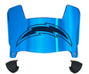 Los Angeles Chargers Retro Throwback Mini Football Helmet Shield Visor w/ Clips - PICK VISOR & LOGO COLOR