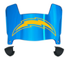 Los Angeles Chargers Retro Throwback Mini Football Helmet Shield Visor w/ Clips - PICK VISOR & LOGO COLOR