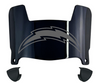 Los Angeles Chargers Mini Football Helmet Shield Visor w/ Clips - PICK VISOR & LOGO COLOR