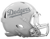 Los Angeles Dodgers Custom Concept White Mini Riddell Speed Football Helmet