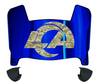 Los Angeles Rams Limited Edition Mini Football Helmet Visor Shield w/ Clips - PICK VISOR & LOGO COLOR