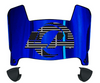 Los Angeles Rams Limited Edition Mini Football Helmet Visor Shield w/ Clips - PICK VISOR & LOGO COLOR