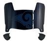Los Angeles Rams Retro Throwback Mini Football Helmet Visor Shield w/ Clips - PICK VISOR & LOGO COLOR