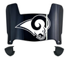 Los Angeles Rams Retro Throwback Mini Football Helmet Visor Shield w/ Clips - PICK VISOR & LOGO COLOR