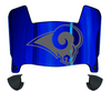 Los Angeles Rams Retro Throwback Mini Football Helmet Visor Shield w/ Clips - PICK VISOR & LOGO COLOR