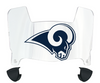Los Angeles Rams Retro Throwback Mini Football Helmet Visor Shield w/ Clips - PICK VISOR & LOGO COLOR