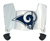 Los Angeles Rams Retro Throwback Mini Football Helmet Visor Shield w/ Clips - PICK VISOR & LOGO COLOR
