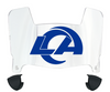 Los Angeles Rams Mini Football Helmet Visor Shield w/ Clips - PICK VISOR & LOGO COLOR