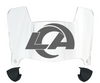 Los Angeles Rams Mini Football Helmet Visor Shield w/ Clips - PICK VISOR & LOGO COLOR