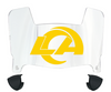 Los Angeles Rams Mini Football Helmet Visor Shield w/ Clips - PICK VISOR & LOGO COLOR
