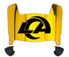 Los Angeles Rams Mini Football Helmet Visor Shield w/ Clips - PICK VISOR & LOGO COLOR