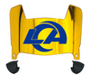Los Angeles Rams Mini Football Helmet Visor Shield w/ Clips - PICK VISOR & LOGO COLOR