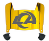 Los Angeles Rams Mini Football Helmet Visor Shield w/ Clips - PICK VISOR & LOGO COLOR