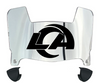 Los Angeles Rams Mini Football Helmet Visor Shield w/ Clips - PICK VISOR & LOGO COLOR