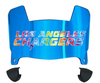 Los Angeles Chargers Limited Edition Mini Football Helmet Shield Visor w/ Clips - PICK VISOR & LOGO COLOR