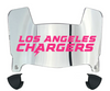 Los Angeles Chargers Limited Edition Mini Football Helmet Shield Visor w/ Clips - PICK VISOR & LOGO COLOR