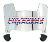 Los Angeles Chargers Limited Edition Mini Football Helmet Shield Visor w/ Clips - PICK VISOR & LOGO COLOR