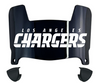 Los Angeles Chargers Retro Throwback Mini Football Helmet Shield Visor w/ Clips - PICK VISOR & LOGO COLOR