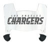 Los Angeles Chargers Retro Throwback Mini Football Helmet Shield Visor w/ Clips - PICK VISOR & LOGO COLOR