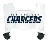 Los Angeles Chargers Retro Throwback Mini Football Helmet Shield Visor w/ Clips - PICK VISOR & LOGO COLOR