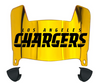Los Angeles Chargers Retro Throwback Mini Football Helmet Shield Visor w/ Clips - PICK VISOR & LOGO COLOR