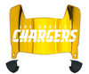 Los Angeles Chargers Retro Throwback Mini Football Helmet Shield Visor w/ Clips - PICK VISOR & LOGO COLOR