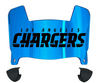 Los Angeles Chargers Retro Throwback Mini Football Helmet Shield Visor w/ Clips - PICK VISOR & LOGO COLOR