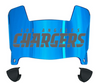 Los Angeles Chargers Retro Throwback Mini Football Helmet Shield Visor w/ Clips - PICK VISOR & LOGO COLOR