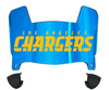Los Angeles Chargers Retro Throwback Mini Football Helmet Shield Visor w/ Clips - PICK VISOR & LOGO COLOR