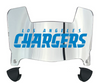 Los Angeles Chargers Retro Throwback Mini Football Helmet Shield Visor w/ Clips - PICK VISOR & LOGO COLOR