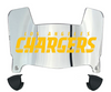Los Angeles Chargers Retro Throwback Mini Football Helmet Shield Visor w/ Clips - PICK VISOR & LOGO COLOR