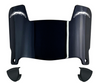 Los Angeles Chargers Retro Throwback Mini Football Helmet Shield Visor w/ Clips - PICK VISOR & LOGO COLOR