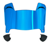 Los Angeles Chargers Retro Throwback Mini Football Helmet Shield Visor w/ Clips - PICK VISOR & LOGO COLOR