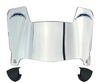 Los Angeles Chargers Retro Throwback Mini Football Helmet Shield Visor w/ Clips - PICK VISOR & LOGO COLOR