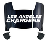Los Angeles Chargers Mini Football Helmet Shield Visor w/ Clips - PICK VISOR & LOGO COLOR
