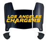 Los Angeles Chargers Mini Football Helmet Shield Visor w/ Clips - PICK VISOR & LOGO COLOR
