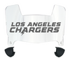Los Angeles Chargers Mini Football Helmet Shield Visor w/ Clips - PICK VISOR & LOGO COLOR