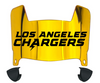Los Angeles Chargers Mini Football Helmet Shield Visor w/ Clips - PICK VISOR & LOGO COLOR