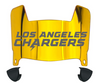 Los Angeles Chargers Mini Football Helmet Shield Visor w/ Clips - PICK VISOR & LOGO COLOR