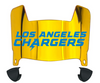 Los Angeles Chargers Mini Football Helmet Shield Visor w/ Clips - PICK VISOR & LOGO COLOR