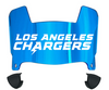 Los Angeles Chargers Mini Football Helmet Shield Visor w/ Clips - PICK VISOR & LOGO COLOR