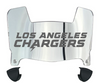 Los Angeles Chargers Mini Football Helmet Shield Visor w/ Clips - PICK VISOR & LOGO COLOR