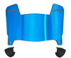 Los Angeles Chargers Mini Football Helmet Shield Visor w/ Clips - PICK VISOR & LOGO COLOR