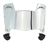 Los Angeles Chargers Mini Football Helmet Shield Visor w/ Clips - PICK VISOR & LOGO COLOR