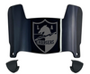 Los Angeles Chargers Mini Football Helmet Shield Visor w/ Clips - PICK VISOR & LOGO COLOR