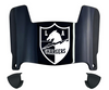 Los Angeles Chargers Mini Football Helmet Shield Visor w/ Clips - PICK VISOR & LOGO COLOR