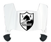 Los Angeles Chargers Mini Football Helmet Shield Visor w/ Clips - PICK VISOR & LOGO COLOR
