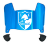 Los Angeles Chargers Mini Football Helmet Shield Visor w/ Clips - PICK VISOR & LOGO COLOR